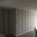 Cole & Sons Woods wallpaper installation - Runaway Bay