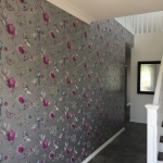 Indooroopilly wallpaper installation - Arthouse Paradise Garden