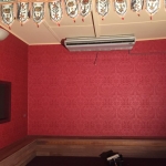 Wallpaper installation - Sitar Indian Restaurant Brisbane