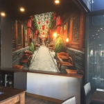 Wallsauce mural installed at Sage Restaurant Broadbeach Gold Coast