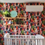 parrot wallpaper installation Zillmere Brisbane