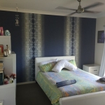wallpaper installation Gold Coast to cover an outdated painted feature wall