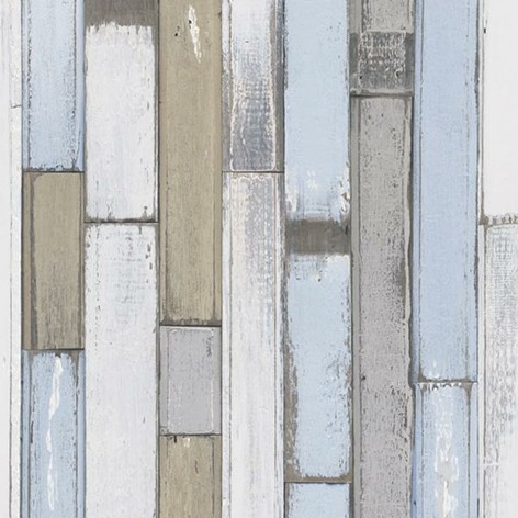 Brewers Wallpaper Serendipity Collection Wood Blue Grey