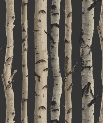 Albany Wallpaper - Nordik Wood Grey Beige On Charcoal