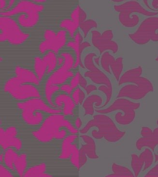 Arthouse Wallpaper -  Nightfall - Pink 