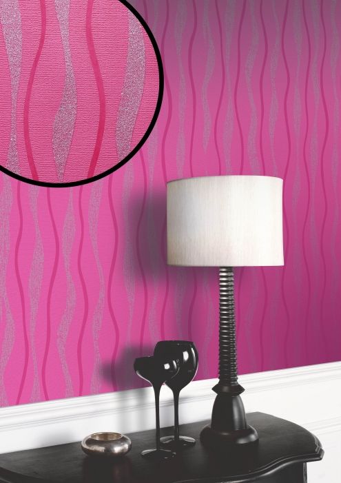 Arthouse Wallpaper - glitz pink