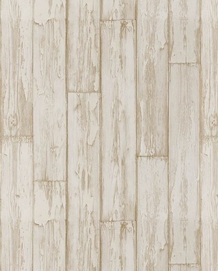 Brewers Wallpaper Peeling Planks White Wood