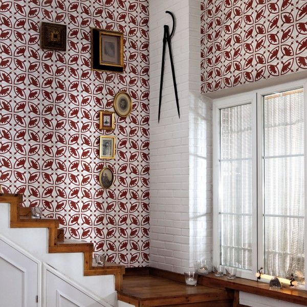 Esta Home Wallpaper - Ginger Collection - Azelulos Tile 