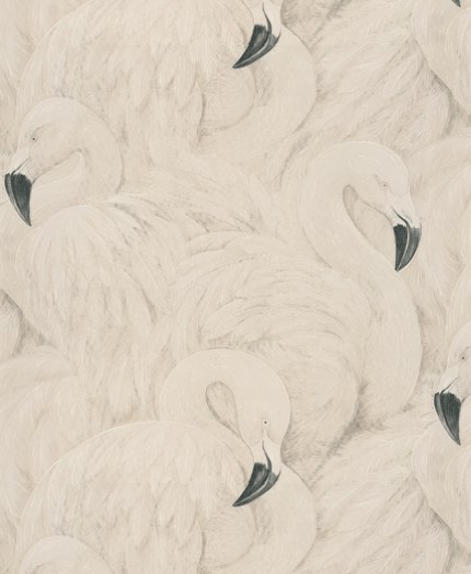 Flamingos - Silvery White