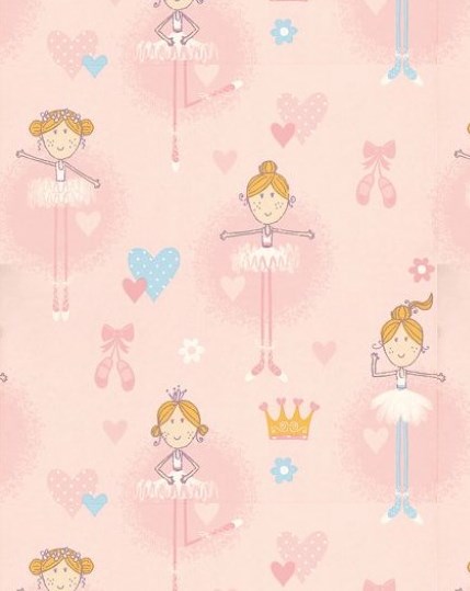 Galerie Wallpaper - Just For Kids Collection - Ballerina 