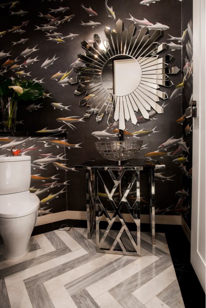 Degournay Wallpaper - Fishes